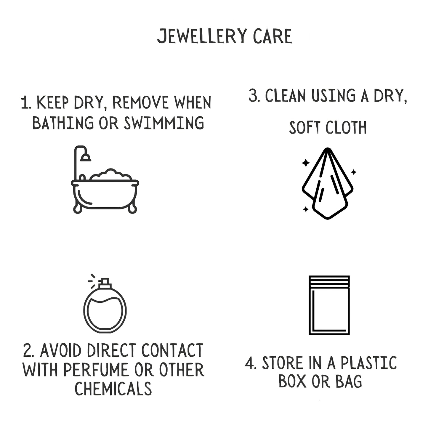 Zariya Jewellery care tips
