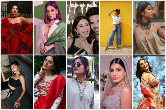 The Glittering Jewellery Wardrobe of Top 10 Indian Female Influencers