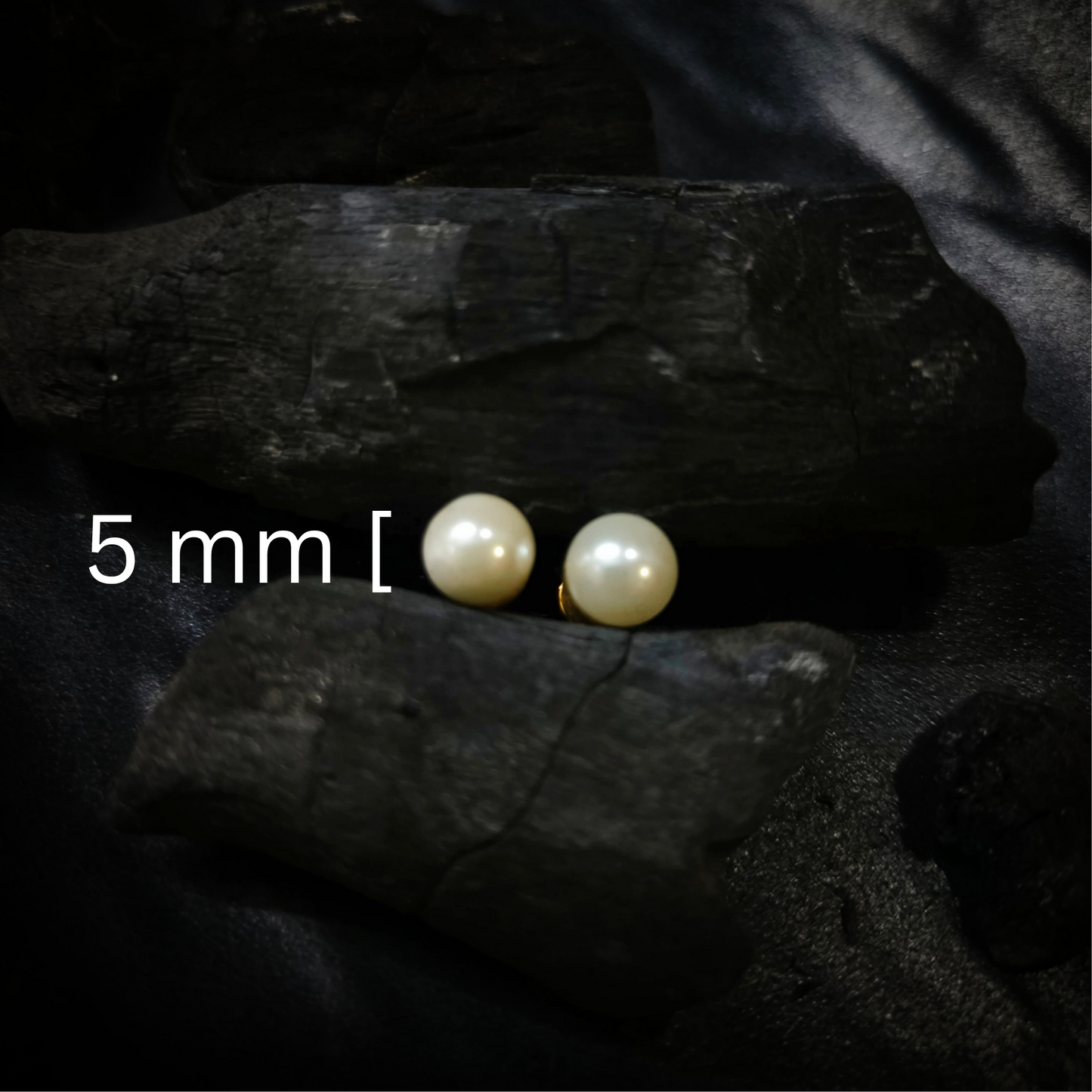 5 mm pearl earrings