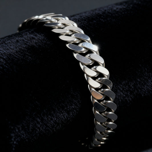 925 pure sterling silver bracelet for men