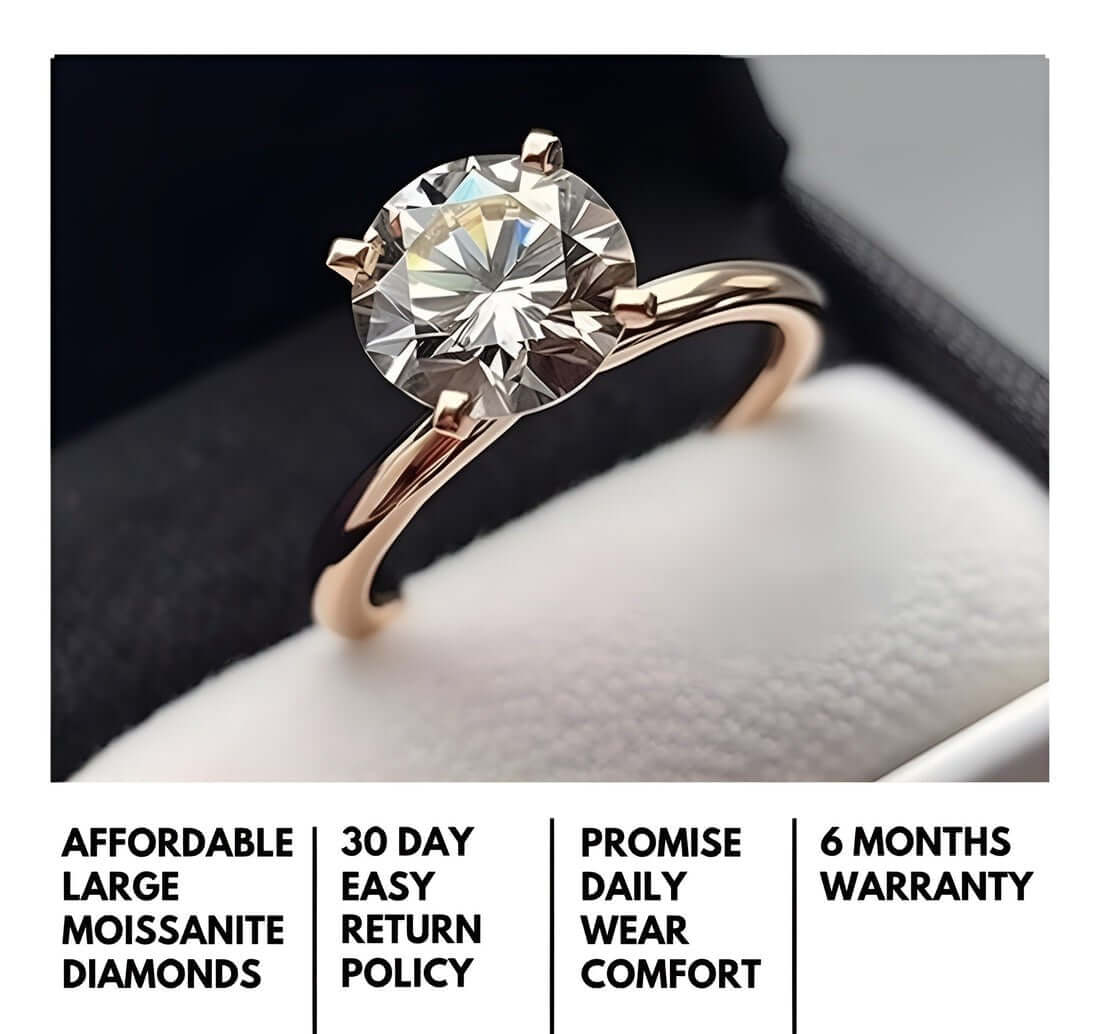 Affordable Large Moissanite Diamonds