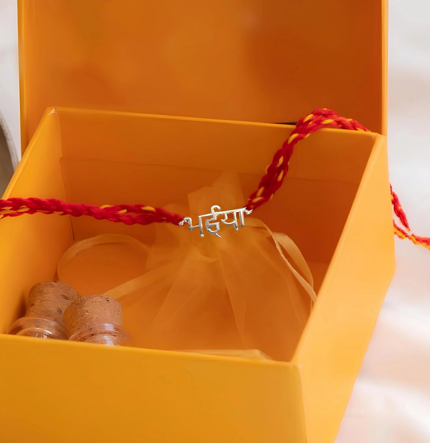 Bhaiya Silver Rakhi 