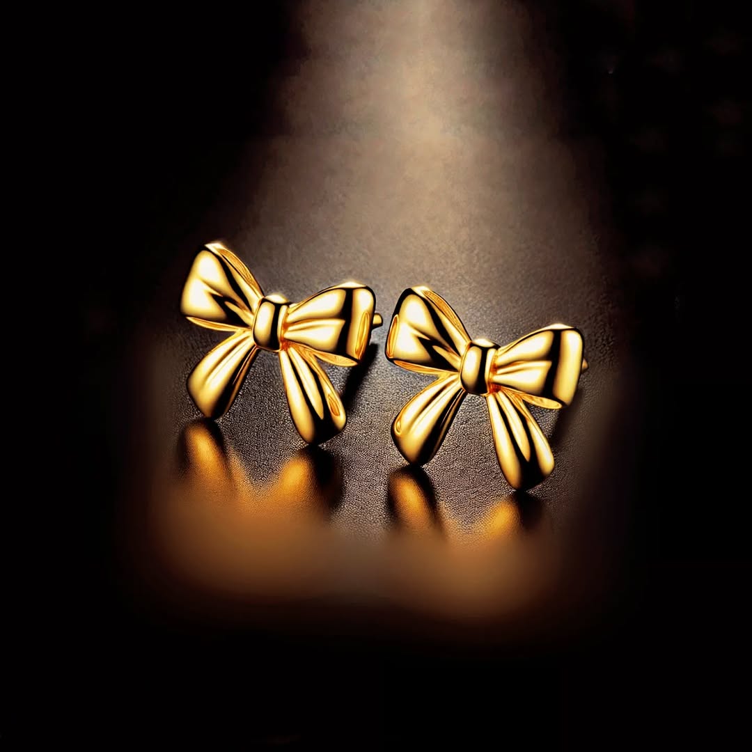 Bow earrings 