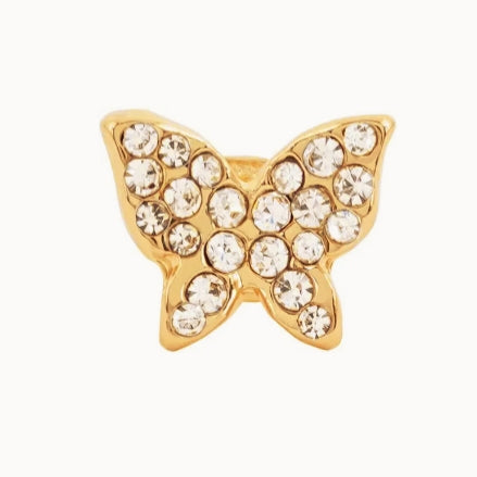 Butterfly watch pin 