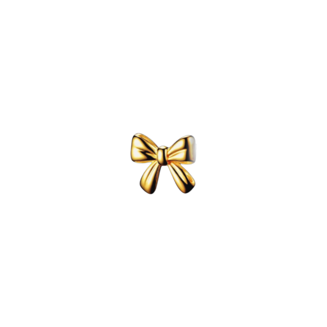 Cute bow watch pin