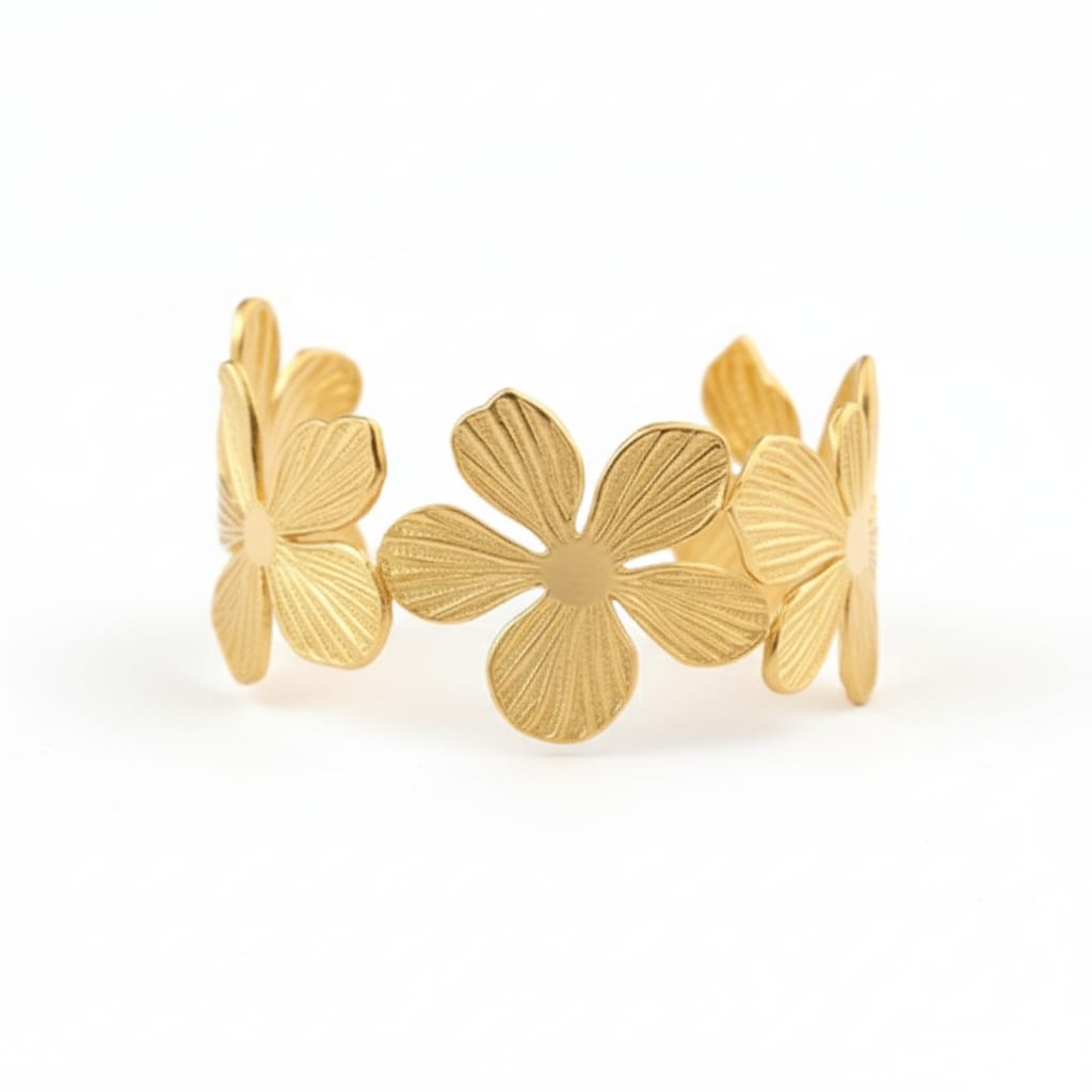Flower luxury jewellery bracelet 