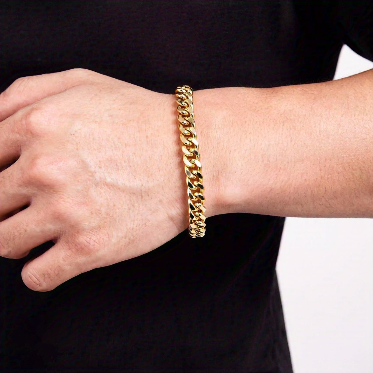 Gold bracelet for men