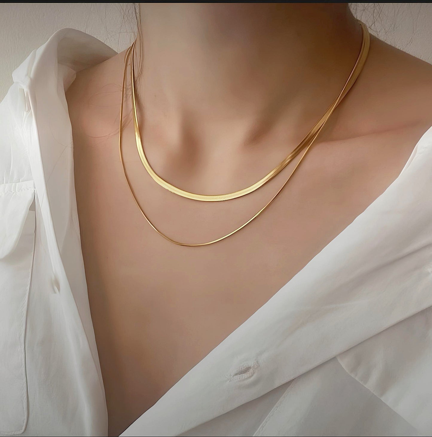 Layered necklace 