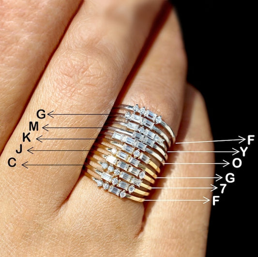 Morse code name initial ring