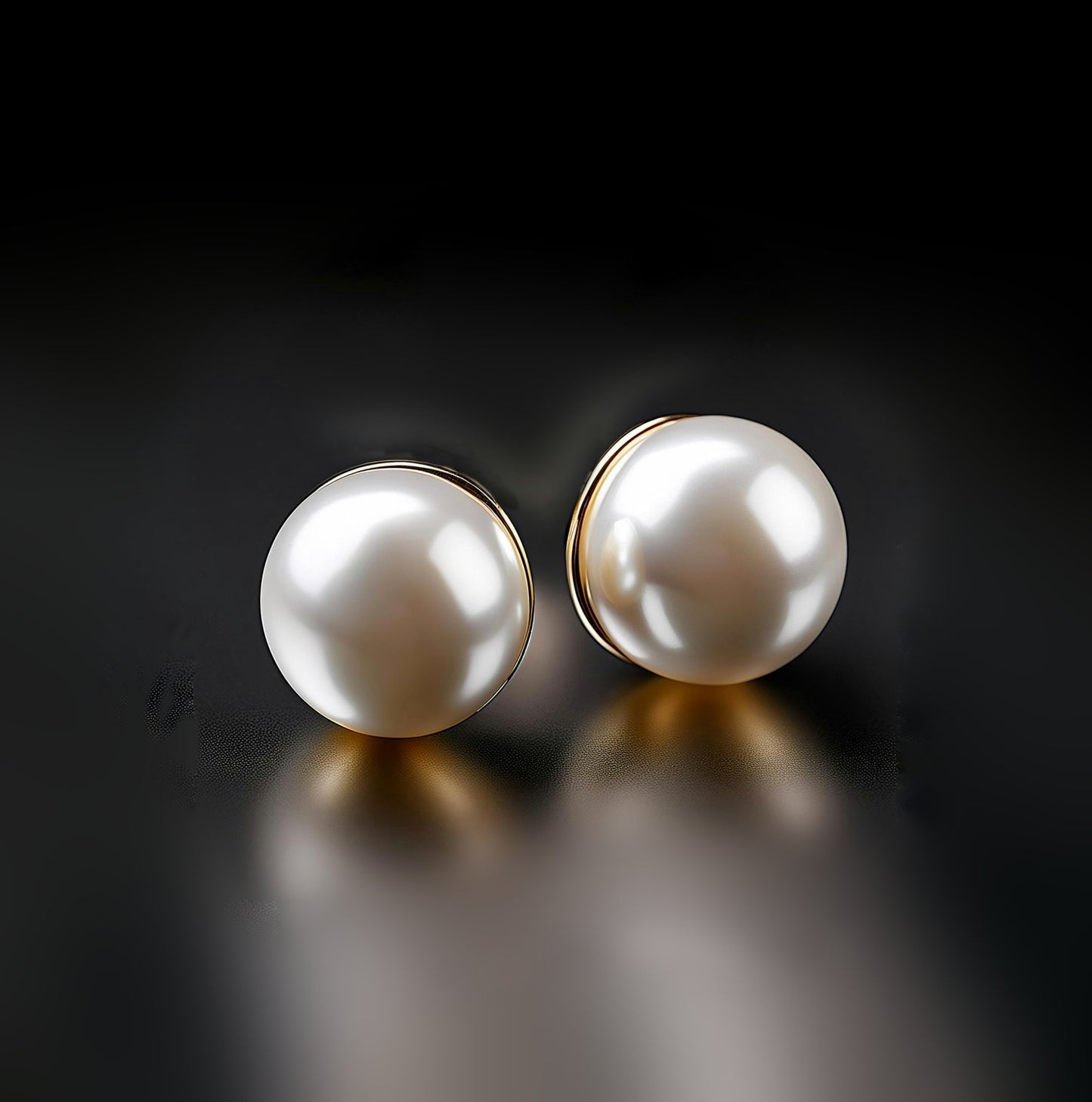 Pearl earrings for women 