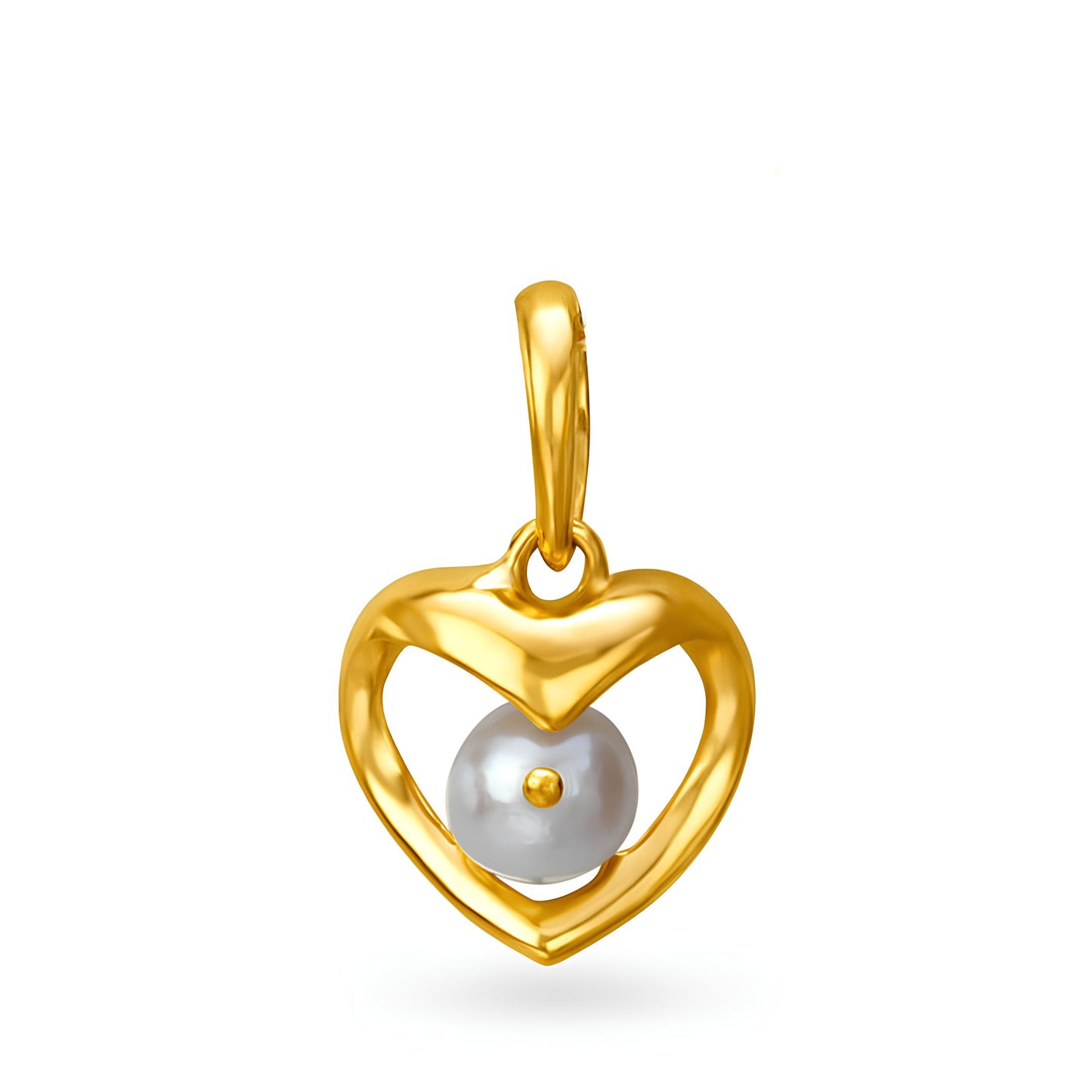 Pearl heart locket 