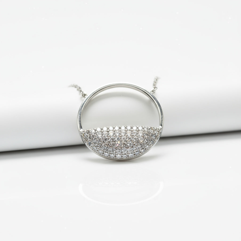 Statement pendant necklace luxury piece